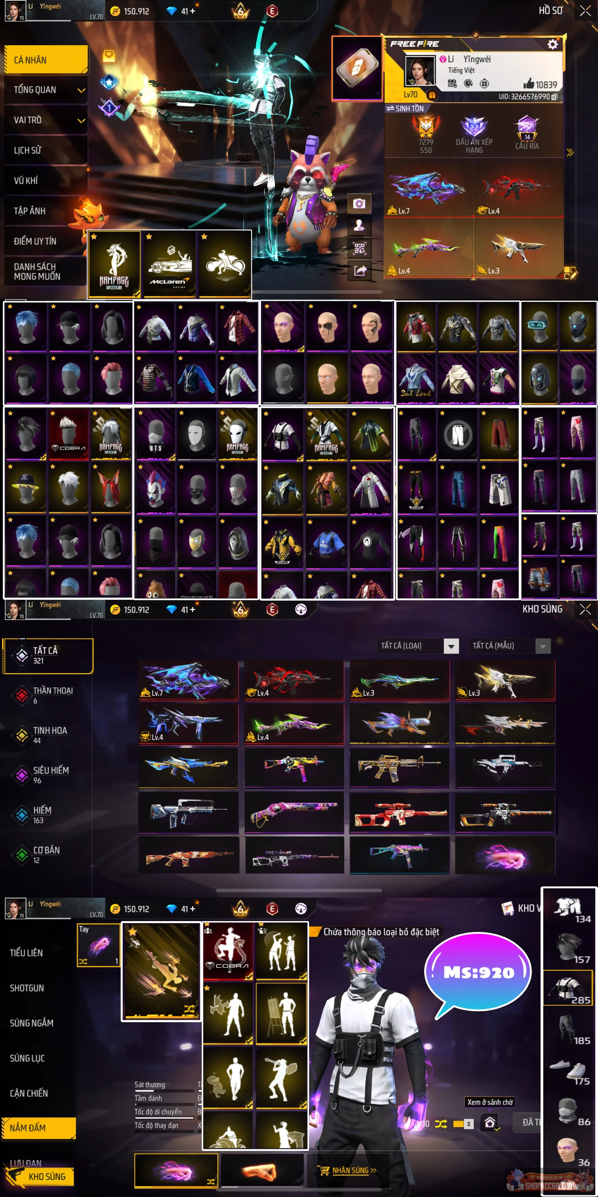 Ak LV7- Đồ đẹp - súng ngon- chuyên tử chiến- sẵn thẻ đổi tên- login: gg ttt mxt cấp hoặc thay tuỳ ý ae muốn ạ