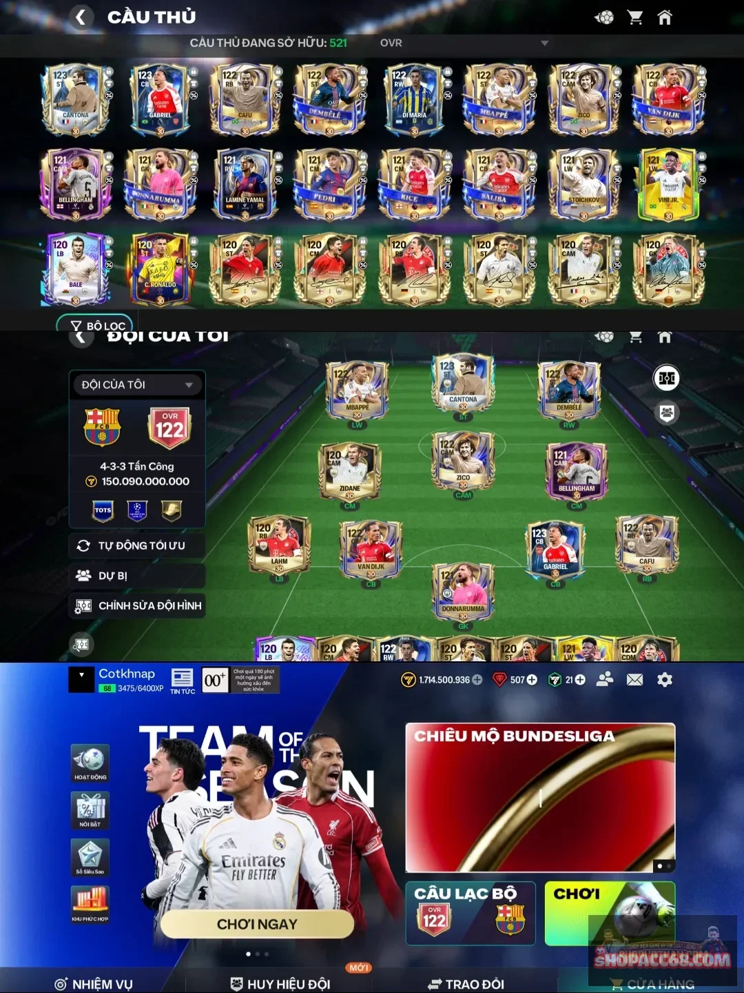 Acc FC mobile siêu rẻ