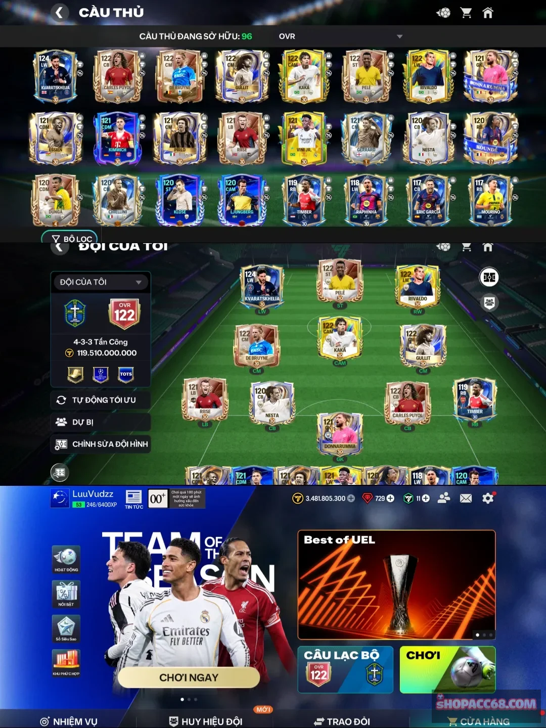 Acc FC mobile siêu rẻ
