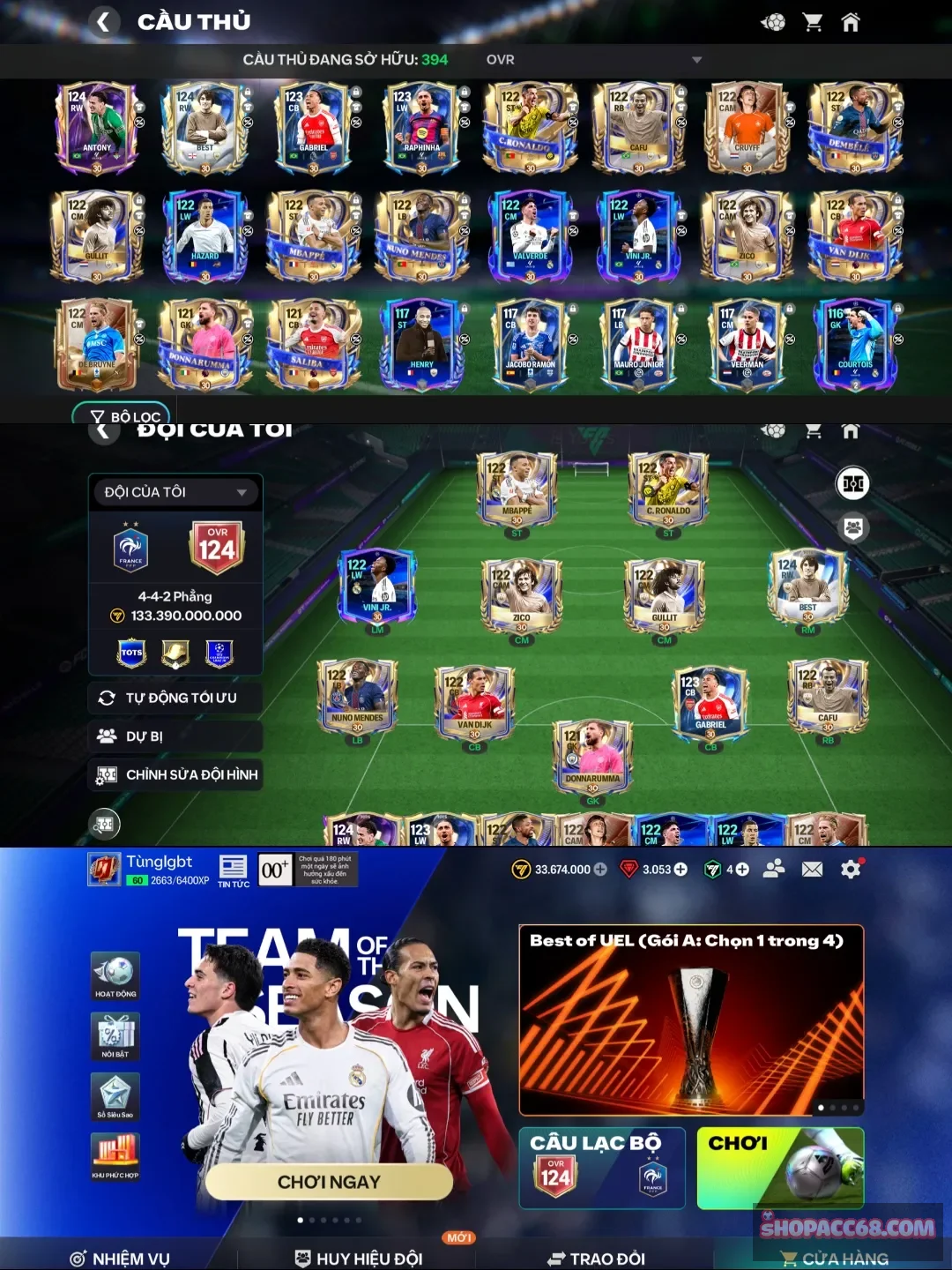 Acc Fc mobile giá siêu rẻ