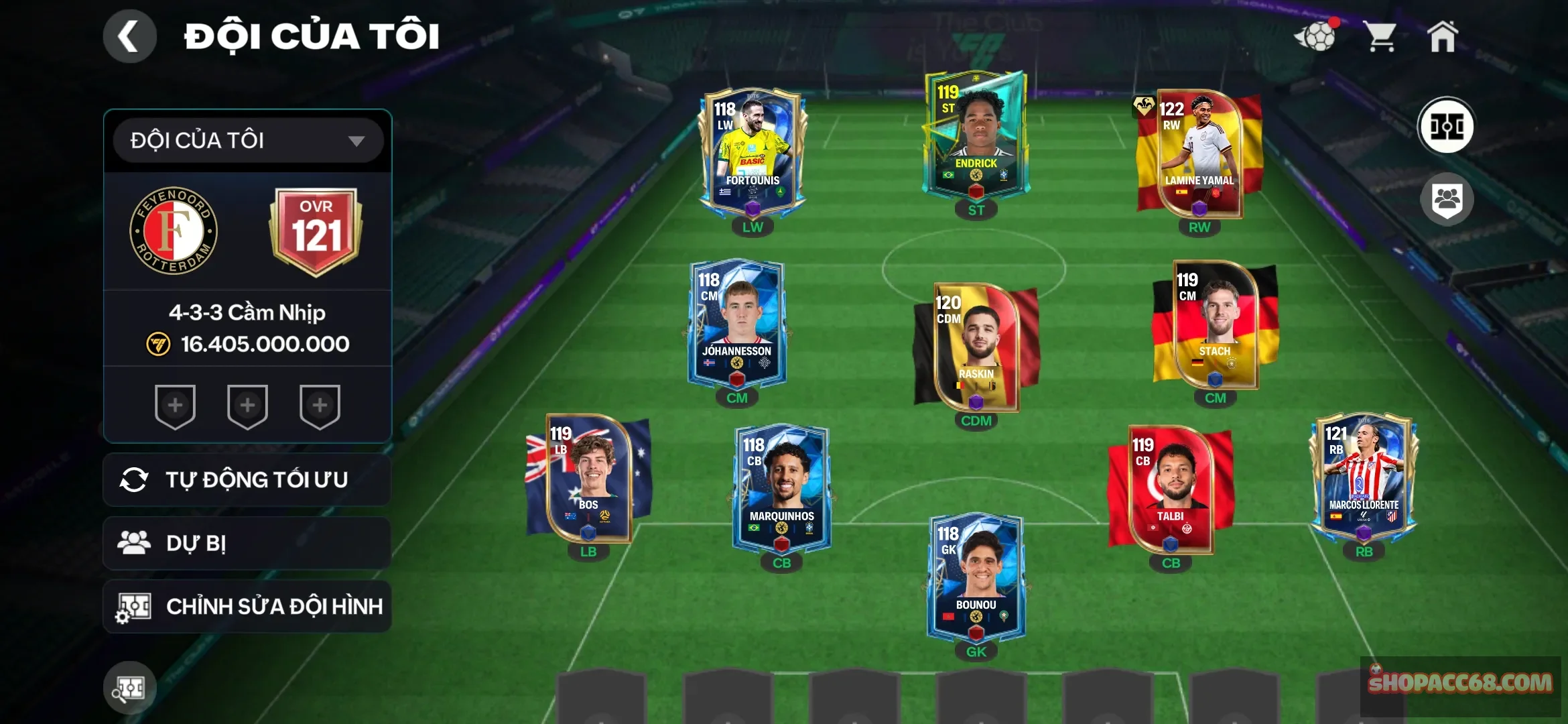 Yamar 119+ lorente tots
