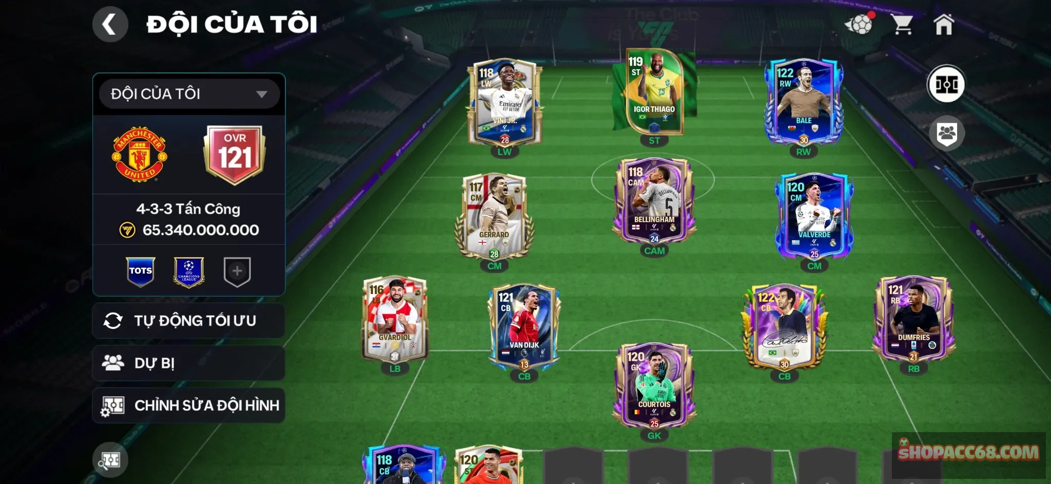 OVR 121 , chữ kí hiếm cho ae build.