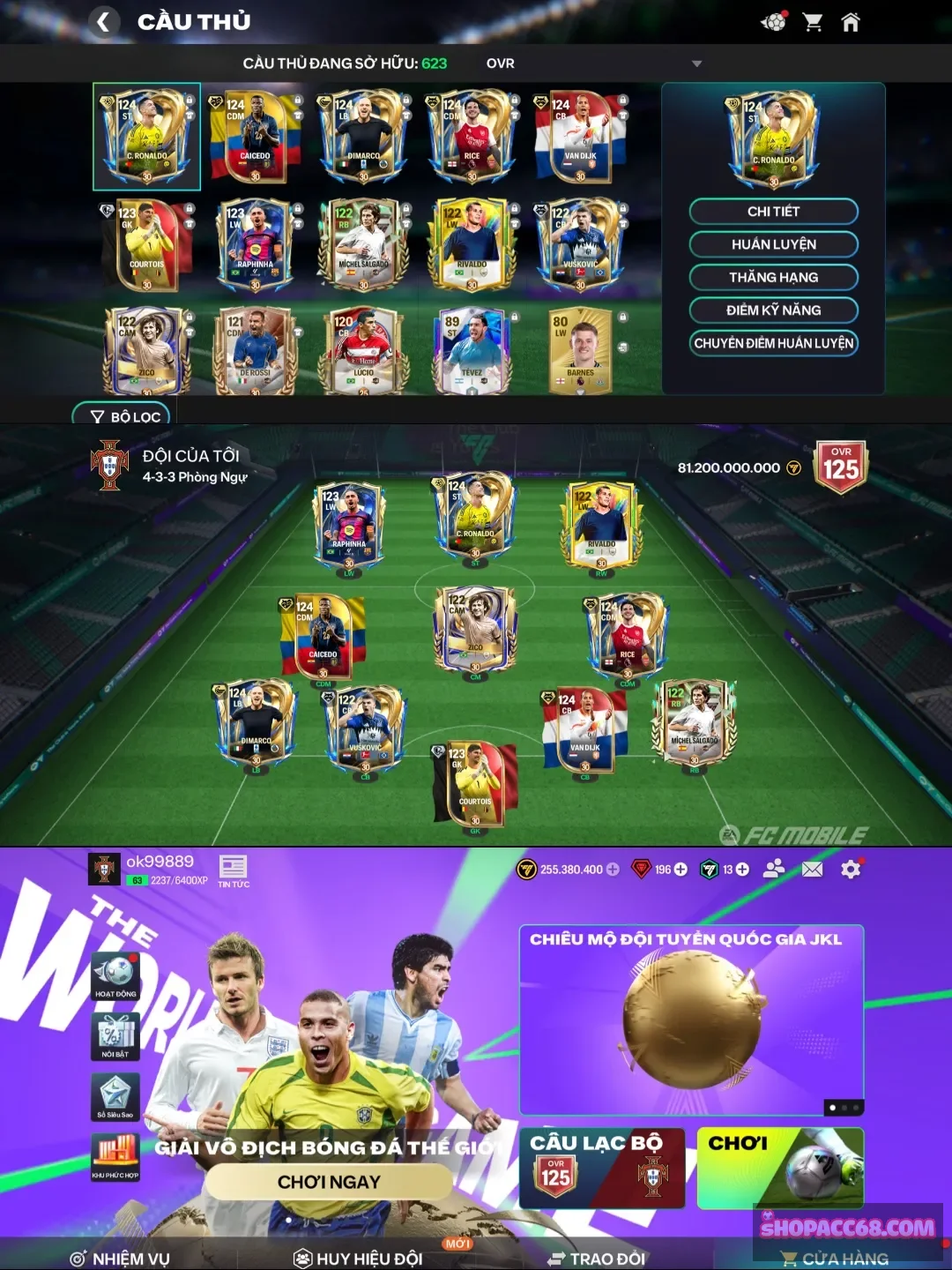 Acc fc mobile gái siêu rẻ