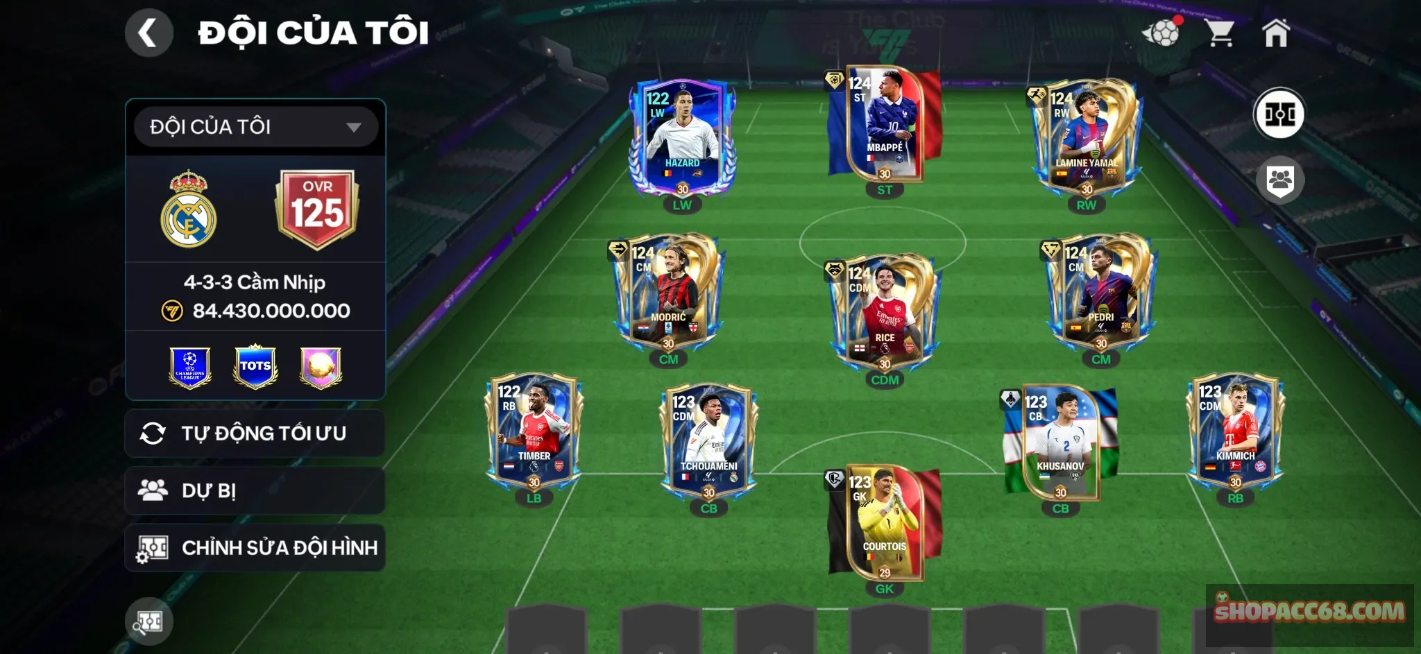 #1027
Acc ovr cao cực đẹp