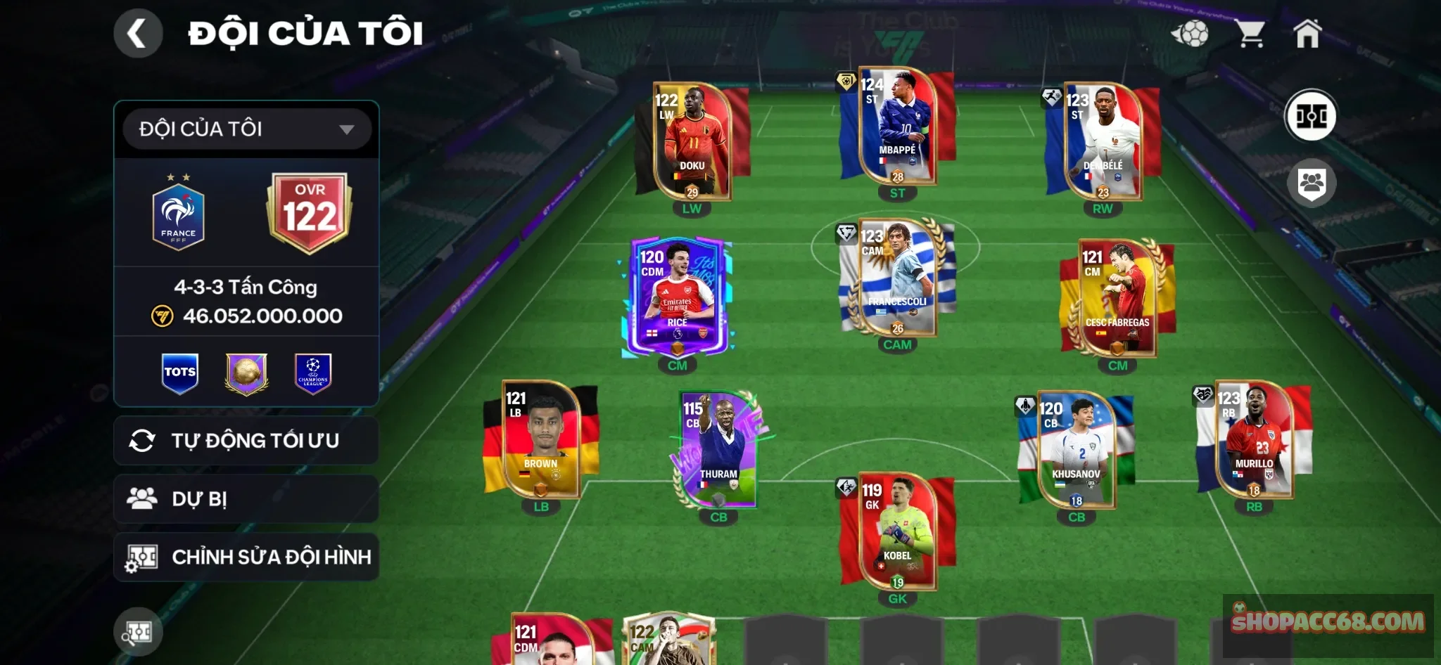 OVR122 m3p+dem cho ae trải nghiệm game