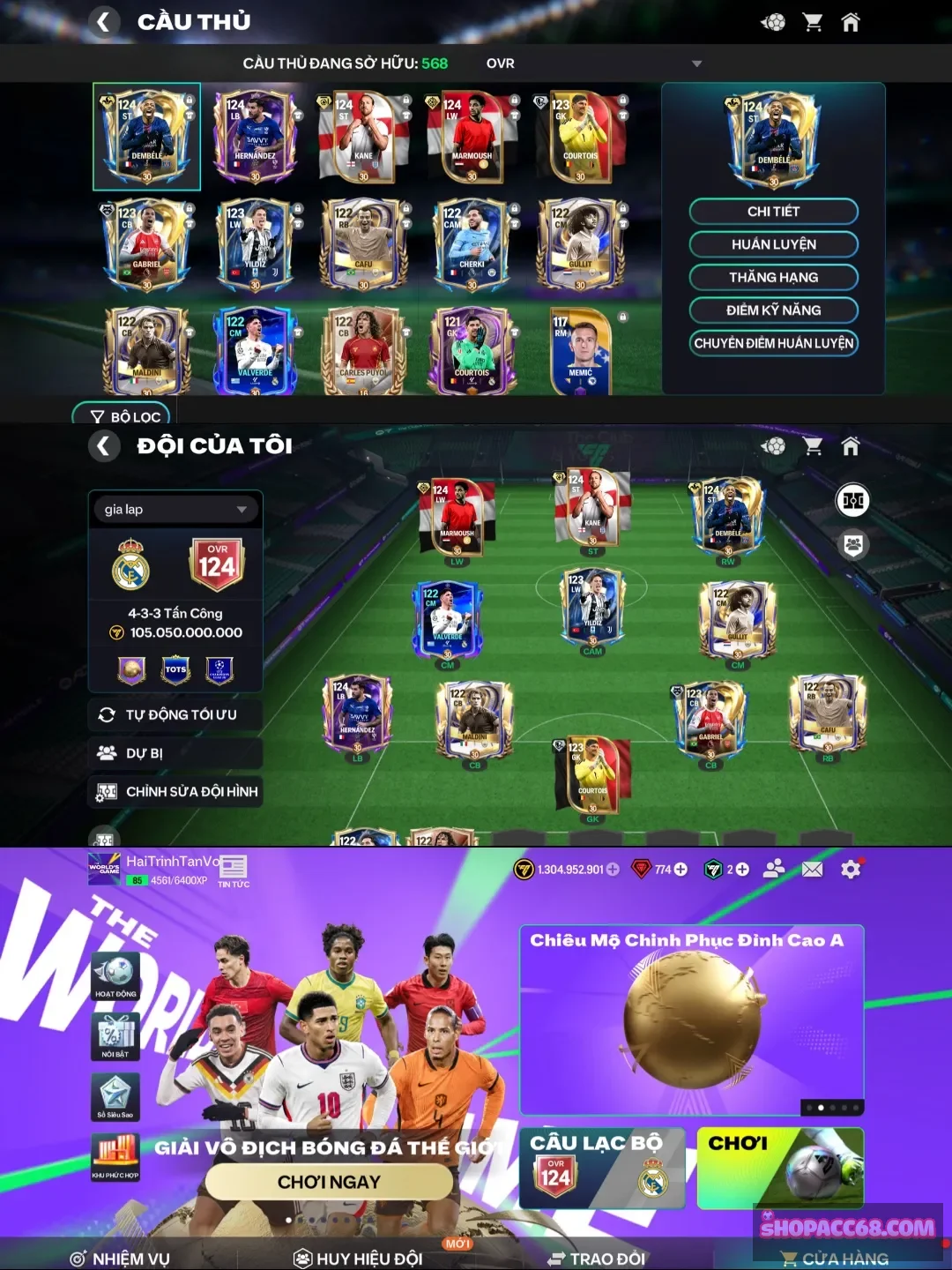 Acc fc mobile giá siêu rẻ