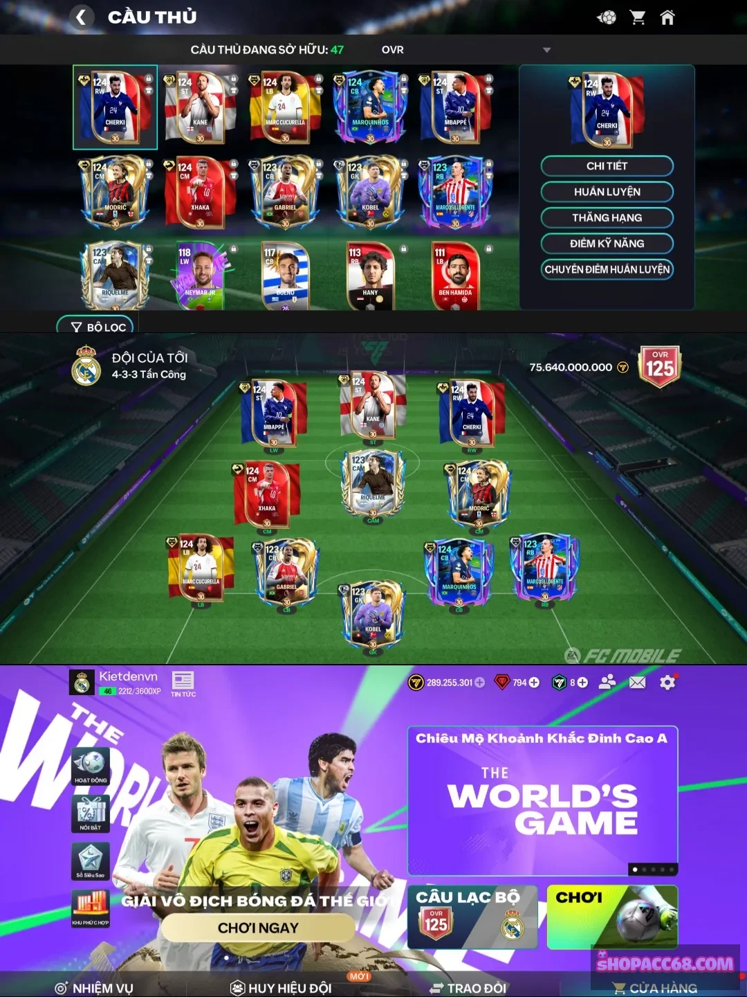 Acc fc mobile giá siêu rẻ