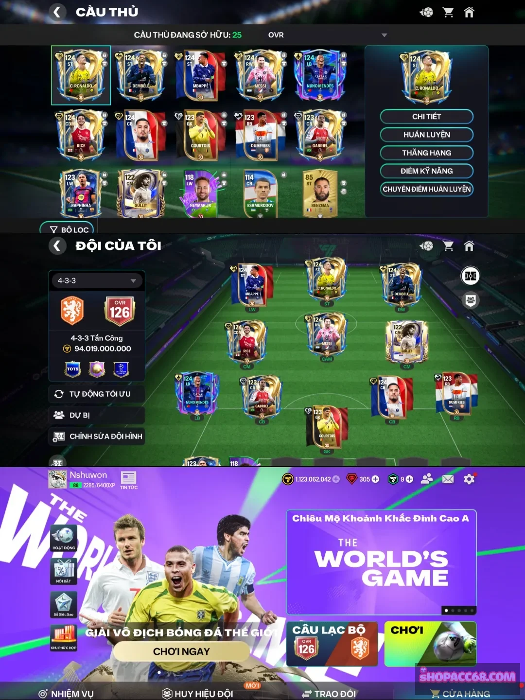 Acc fc mobile giá siêu rẻ