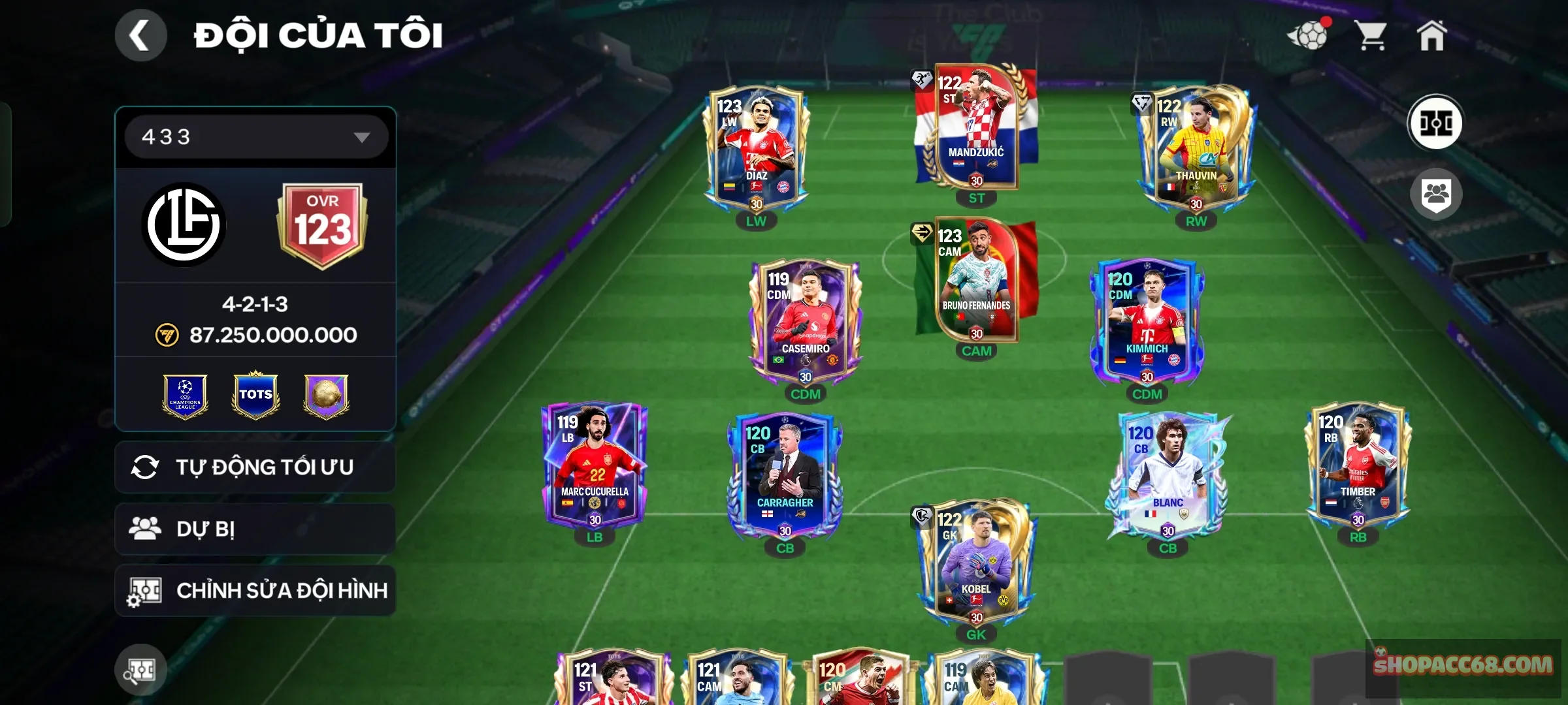 Ovr123 còn 175hhtd nvtt 20k gems