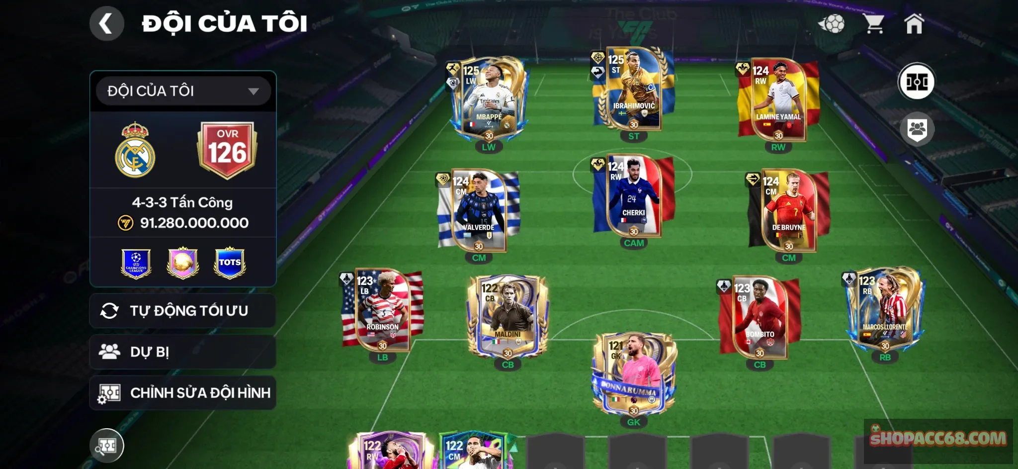 #1041
Acc ovr cao có ibra và m3p