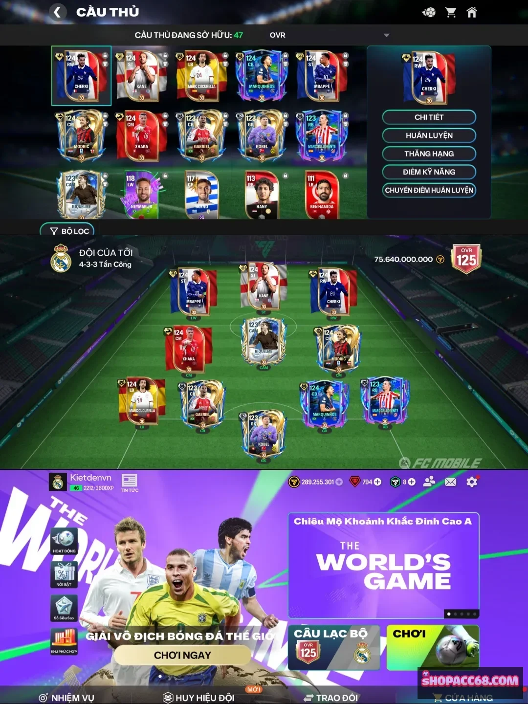 Acc fc mobile giá siêu rẻ