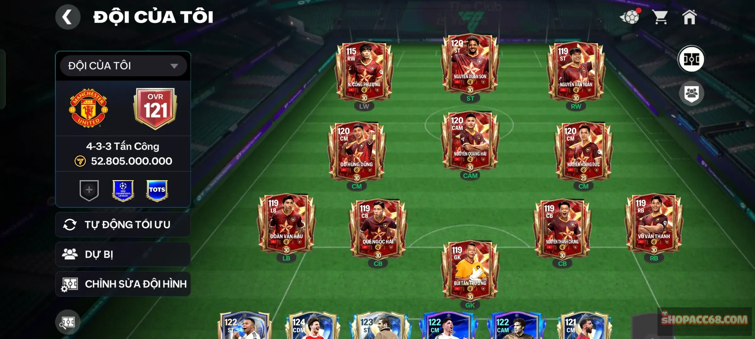 Gullit đh ngon, đh full việt Nam siêu hiếm