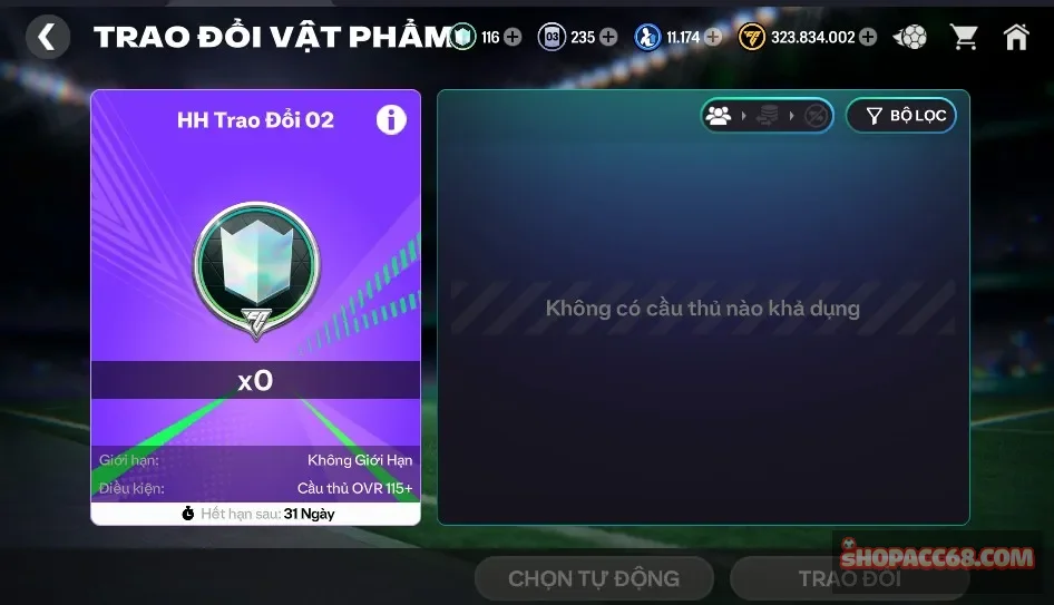 S9 - OVR 125 - ĐH 86B 3 CON 120 + 4 CON 119