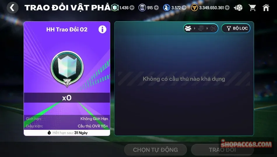 S10 - OVR 127 - ĐH 95B 3 CON 120 + 7 CON 119 + 1K4 MẢNH ĐỔI 1 CON 120