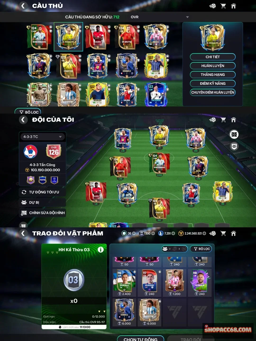 Acc fc mobile giá siêu rẻ