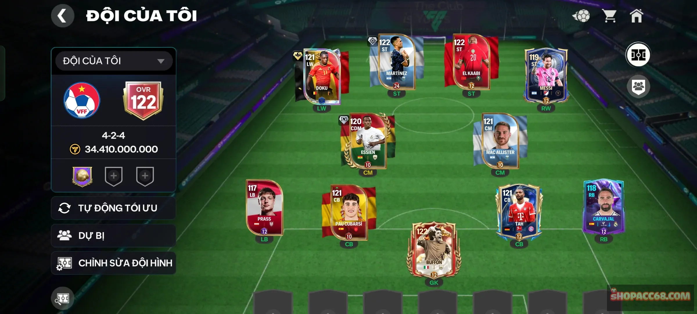 Đh ổn khung đẹp , còn dư 2 118 có thể đổi mảnh , còn nvtt 20k gems rank chưa cày