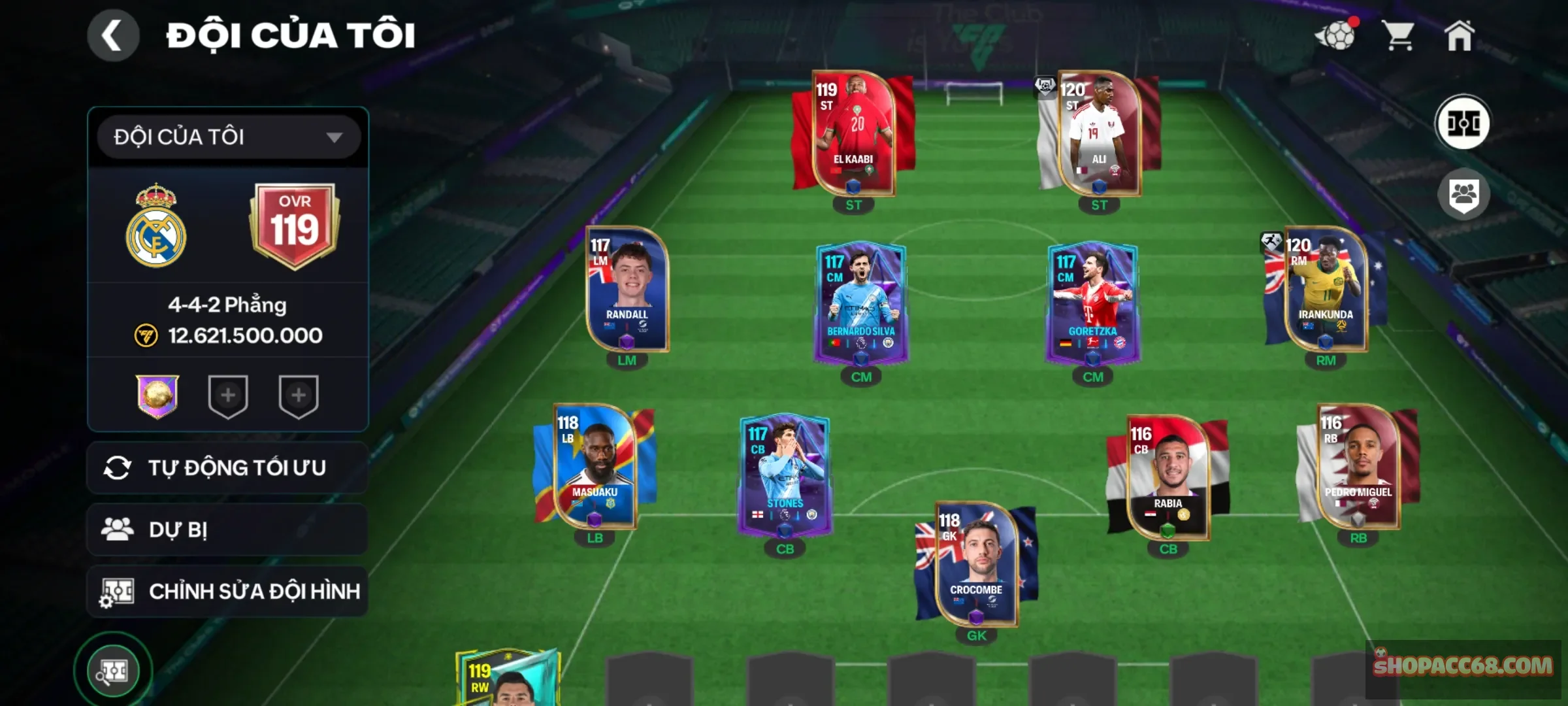 Ovr 119.2 con 118.rank chưa cày