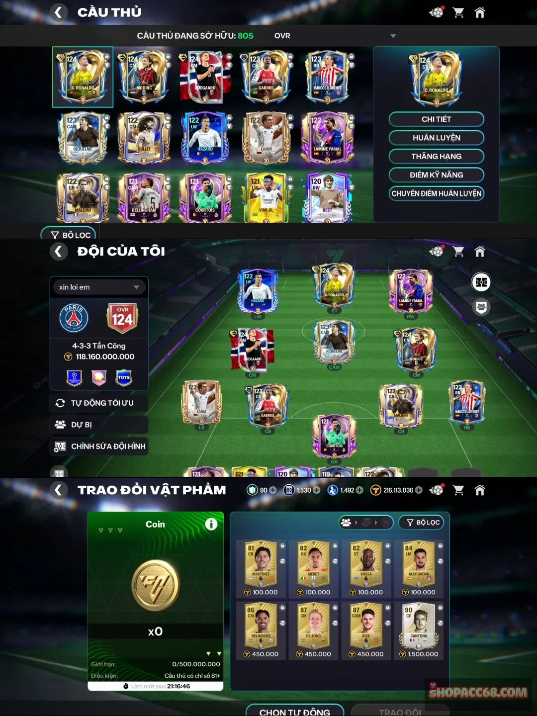 Acc fc mobile giá siêu rẻ