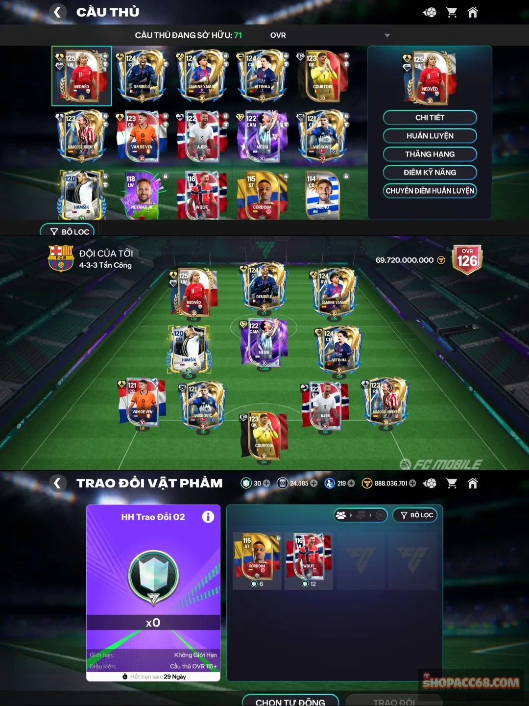 Acc fc mobile giá siêu rẻ