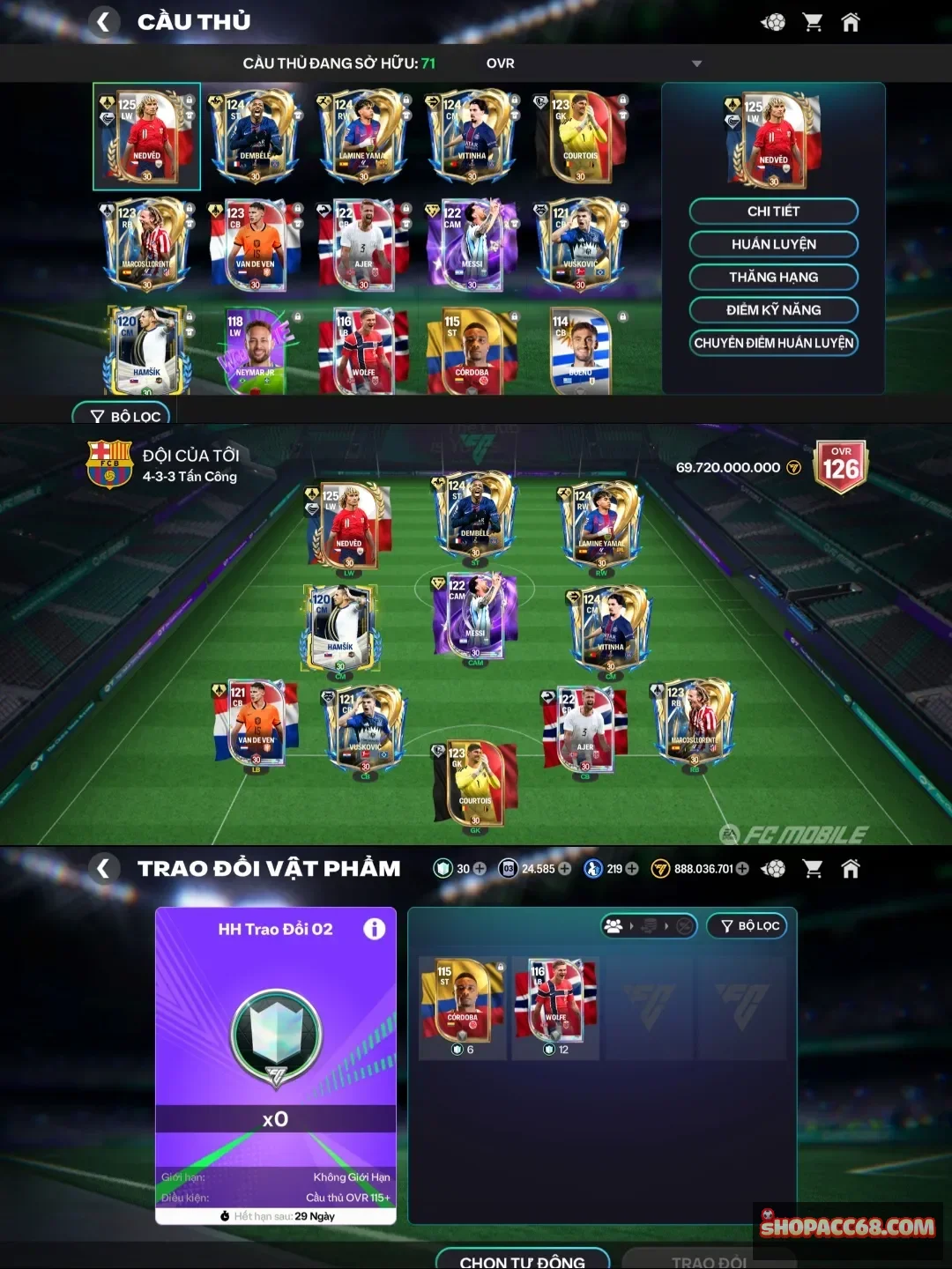 Acc fc mobile giá siêu rẻ