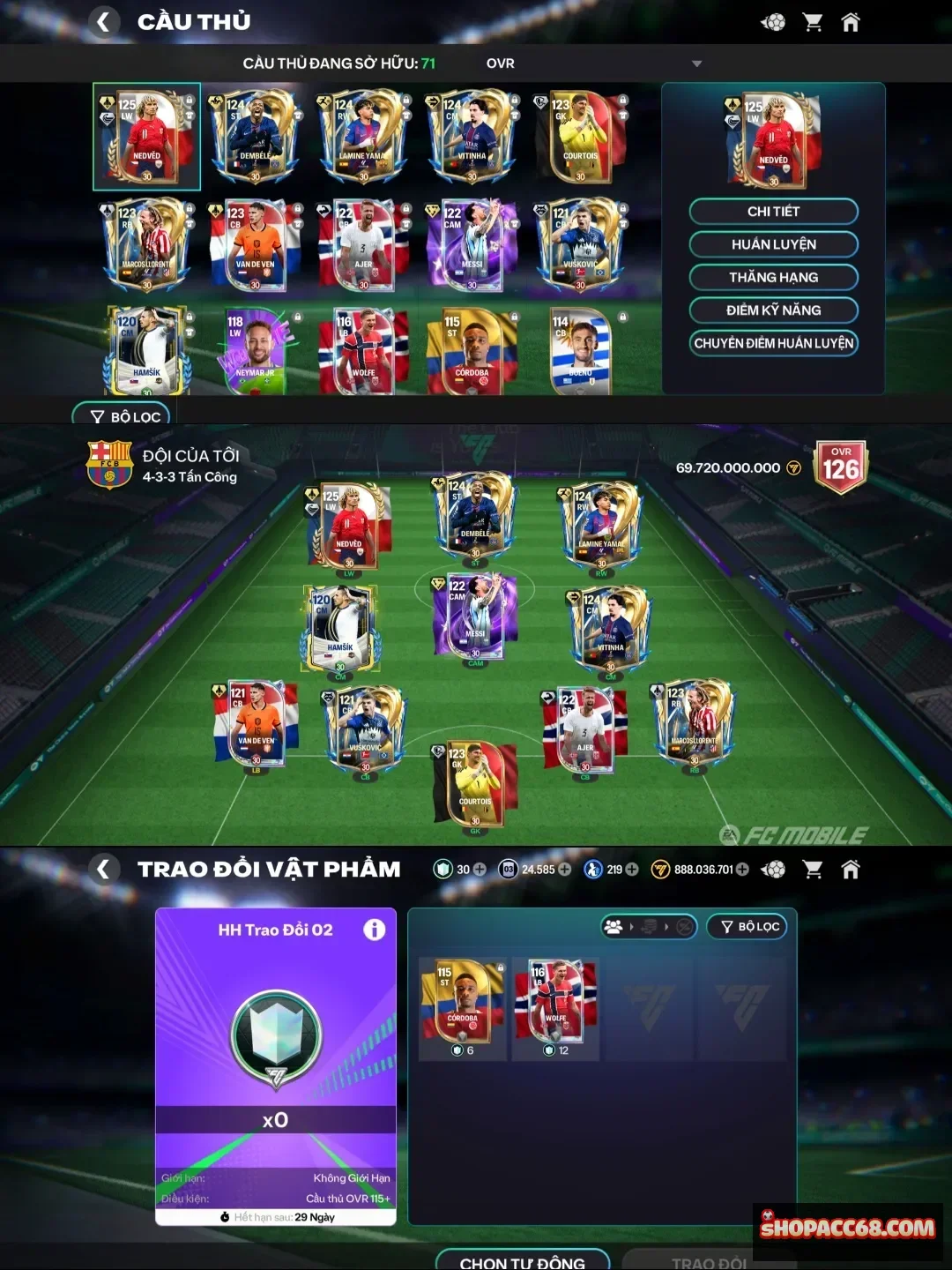 Acc fc mobile giá siêu rẻ