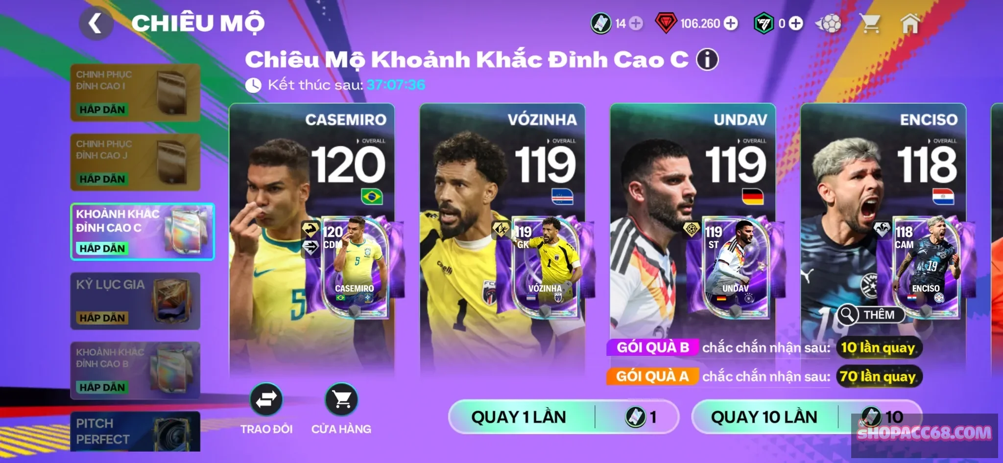 106k gem 14 vé zin sự kiện và rank cho ae về mở