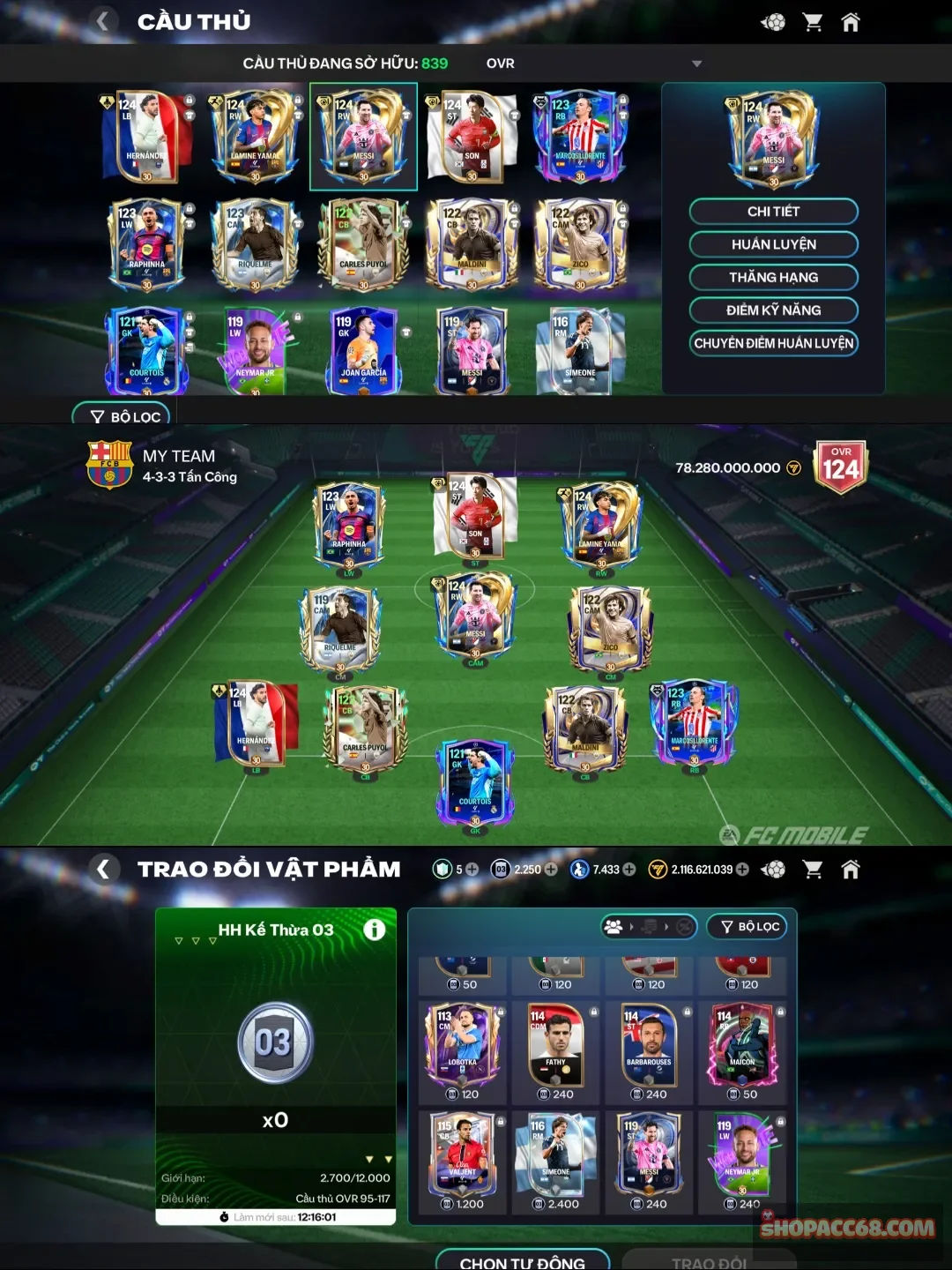 Acc fc mobile giá rẻ