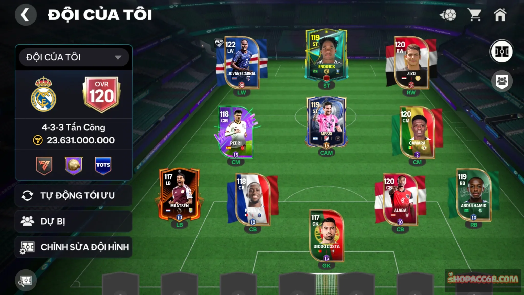 Acc ovr120