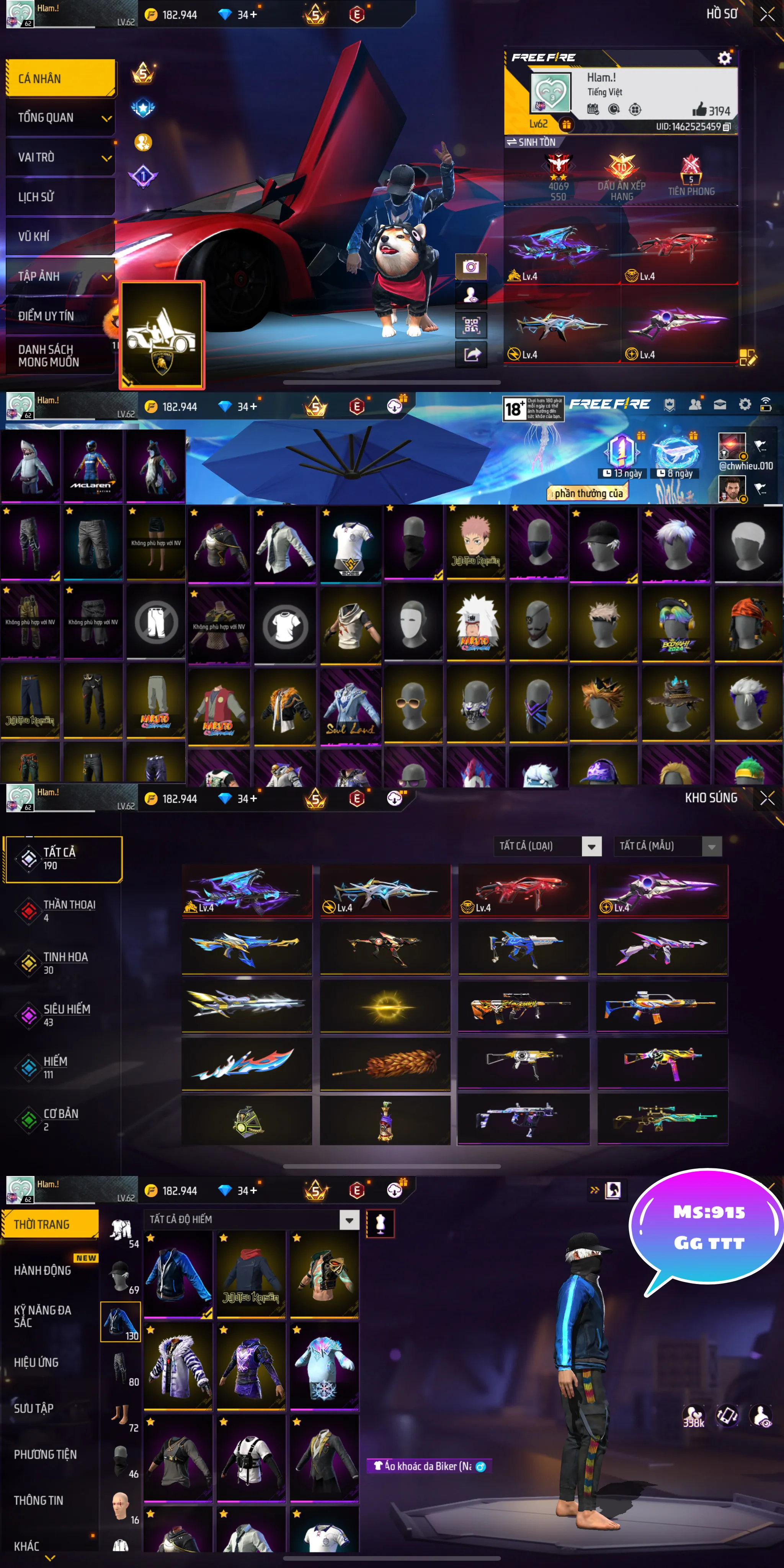 Login: gg ttt mxt cấp 
Chuyên nam- đồ ngon súng cháy- acc rẻ cho ae lựa nhé