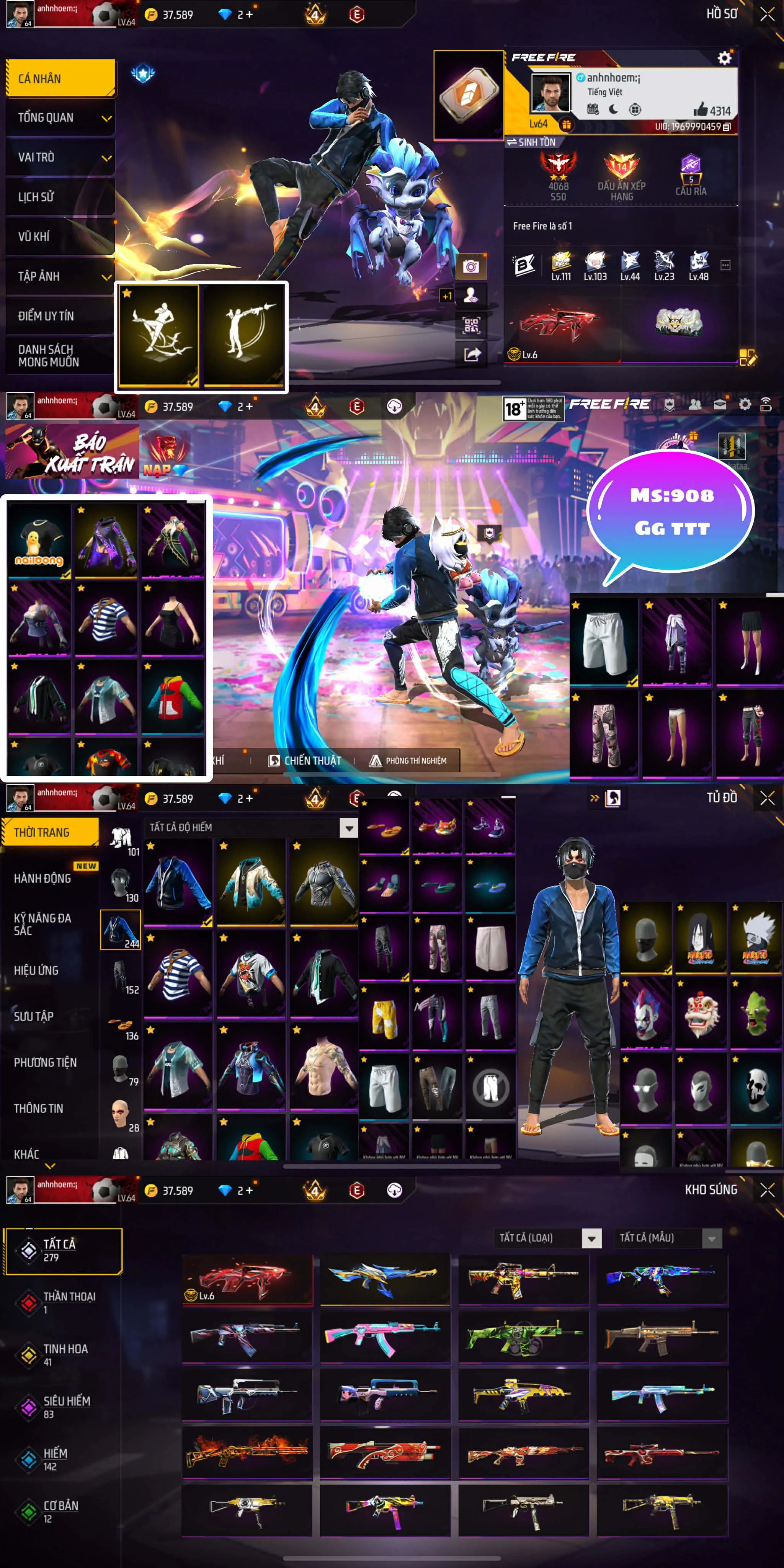 Mp40 mãng xà lv6- đồ ngon chuyên tử chiến dành cho ae- login: gg ttt