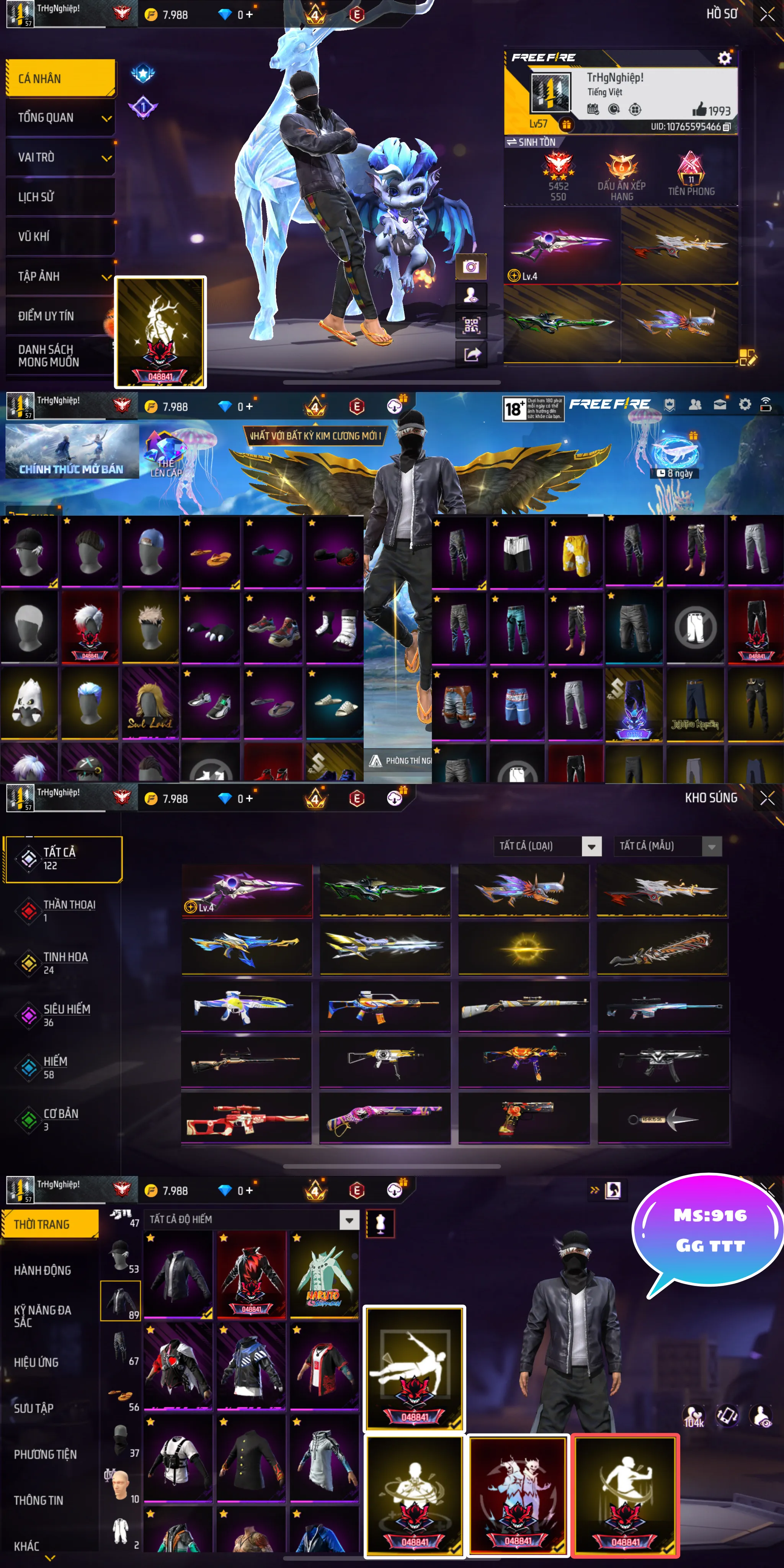 Hành động quấn máu- súng đẹp- shot 2 thể giới ngầm + nâng cấp LV4 - hành động sảnh ngầu - đồ set phối tử chiến...