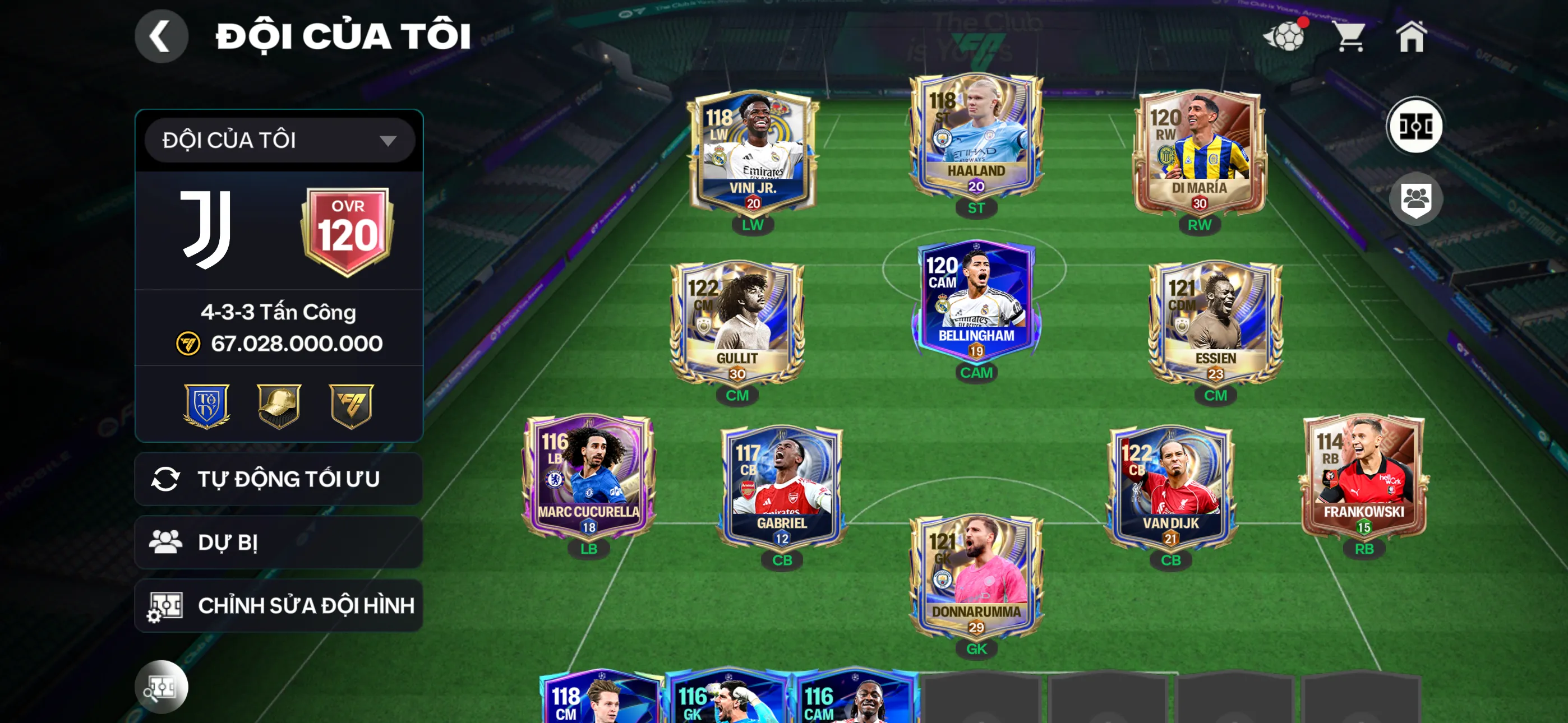 Ovr120 2 cthu117 Khung đẹp ,2 rank chưa đá , còn nv20k gem ,6k gem,5k hp,100 hhtd