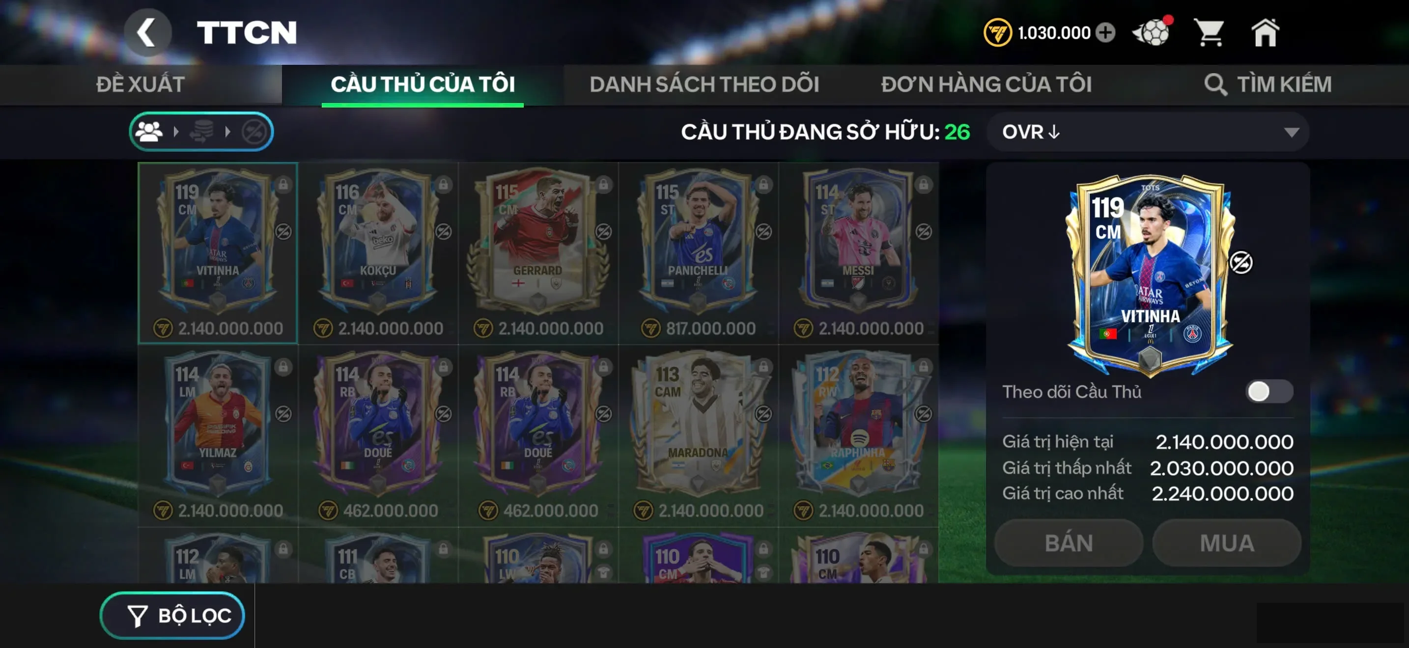 Vitinha + 85k Gems,…còn nv nhận 20k gems , rank zin